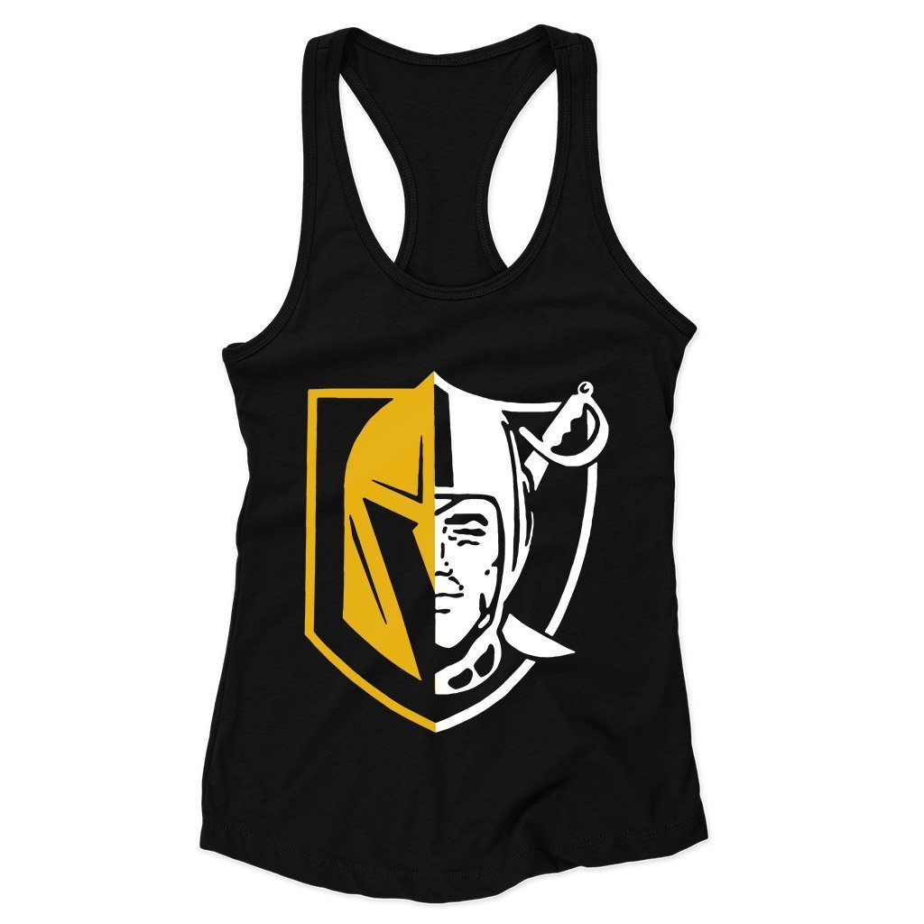 Knights Raiders Half Racerback Tank Top