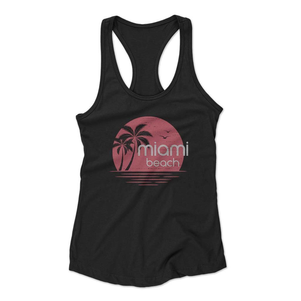 Miami Beach Racerback Tank Top