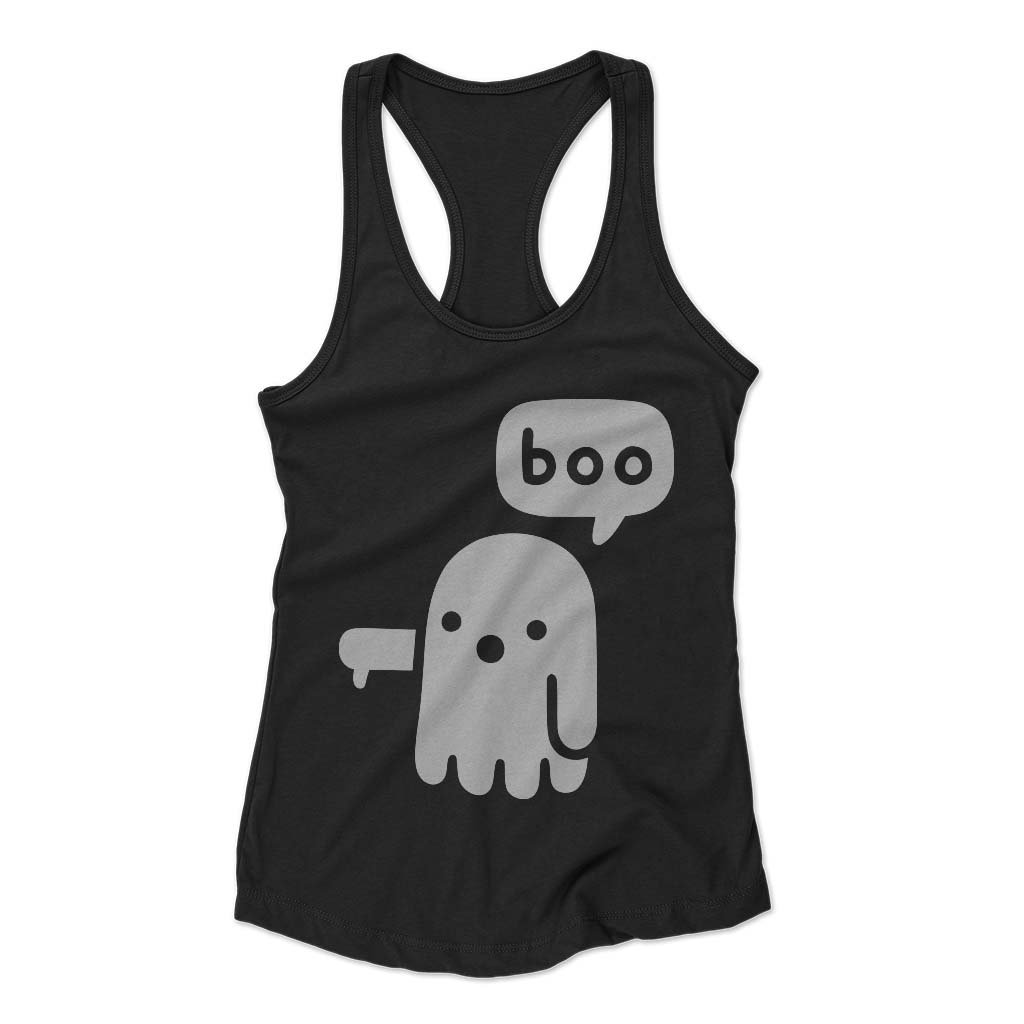 Ghost Of Disapproval Woman’s Racerback Tank Top