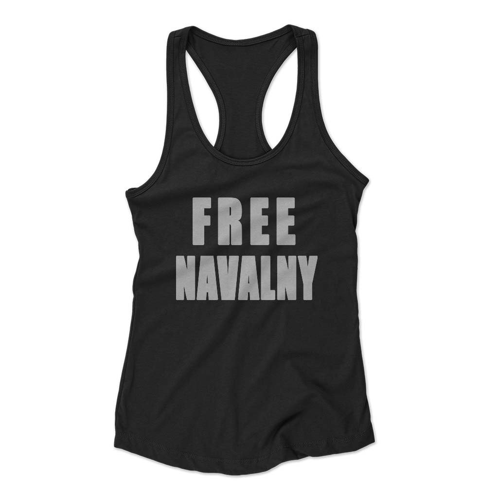 Free Alexei Navalny Five Woman’s Racerback Tank Top