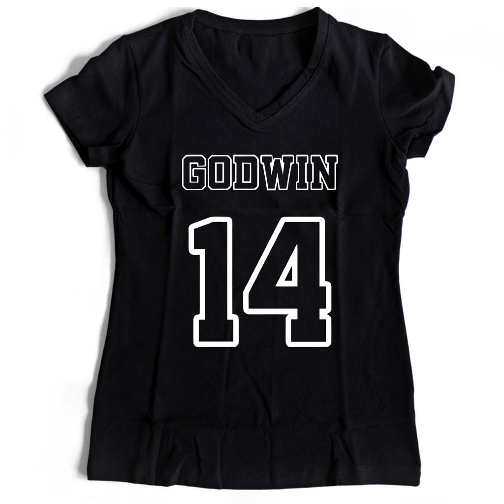 Chris Godwin Tampa Bay Buccaneers Women’s V-Neck Tee T-Shirt