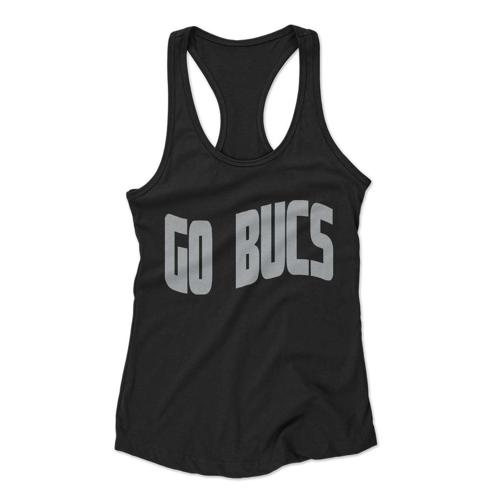 Go Bucs Red Tampa Bay Buccaneers Super Bowl 2 Woman’s Racerback Tank Top