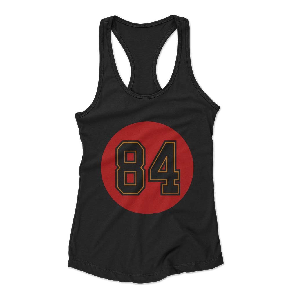 Cameron Brate Number 84 Tampa Bay Buccaneers Woman’s Racerback Tank Top