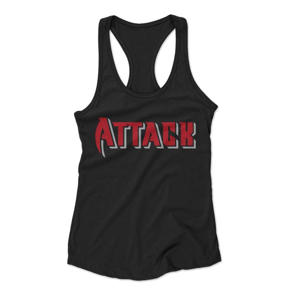 Attack Tampa Bay Buccaneers Woman’s Racerback Tank Top