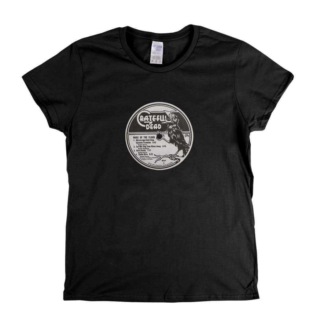 Shop Grateful Dead Wake Of The Flood Label Womens T-Shirt