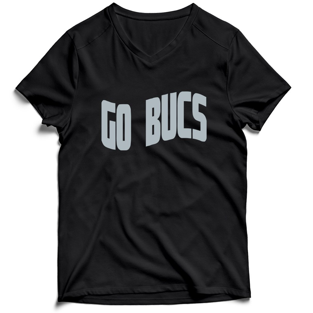 Go Bucs Red Tampa Bay Buccaneers Super Bowl 2 Men’s V-Neck Tee T-Shirt