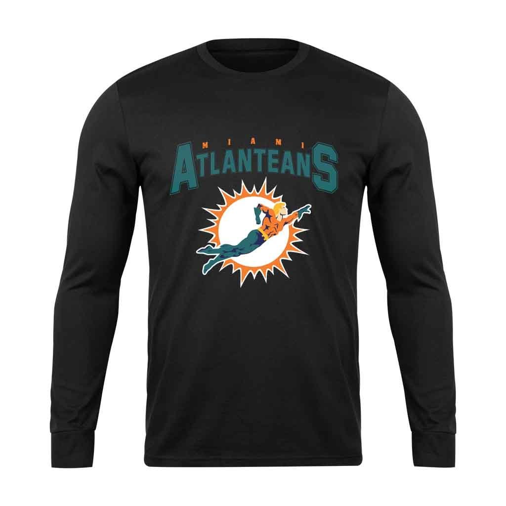 Miami Atlanteans Aquaman Long Sleeve T-Shirt