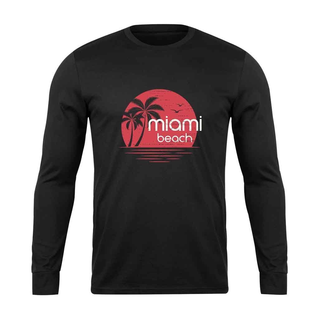 Miami Beach Long Sleeve T-Shirt