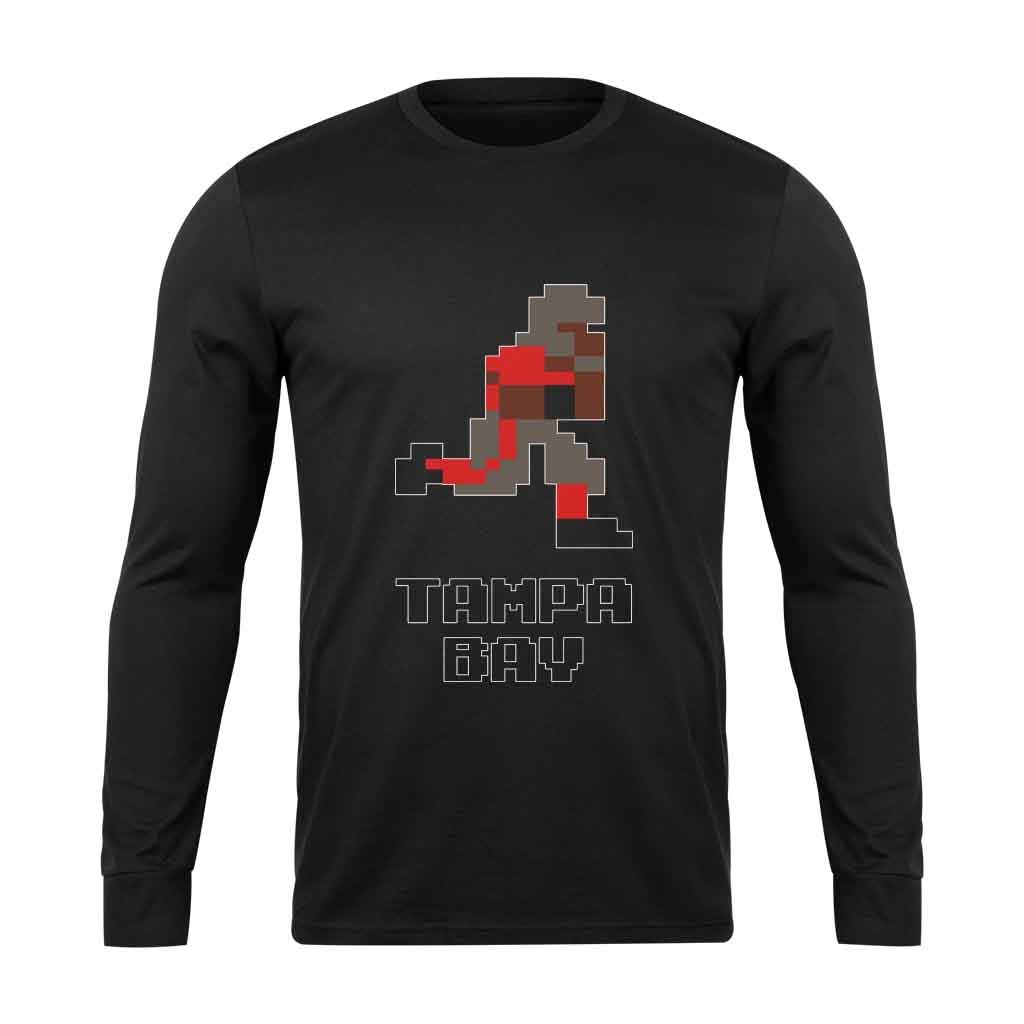 8 Bit Tampa Bay Buccaneers Football Two Long Sleeve T-Shirt