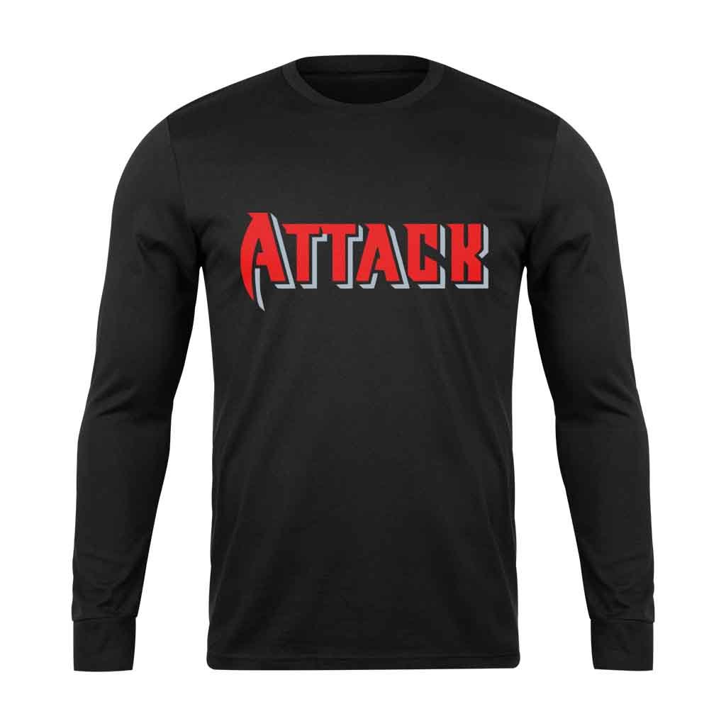 Attack Tampa Bay Buccaneers Long Sleeve T-Shirt