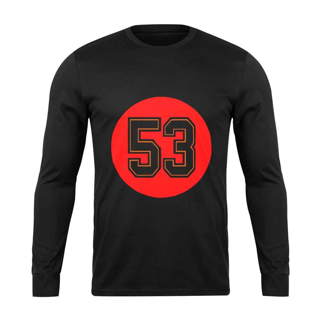 Chapelle Russell Number 53 Tampa Bay Buccaneers Long Sleeve T-Shirt