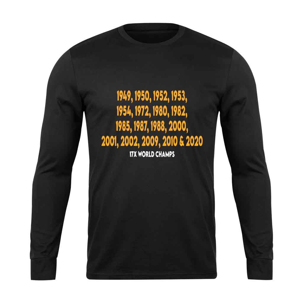 Los Angeles Basketball Champions Lakers Long Sleeve