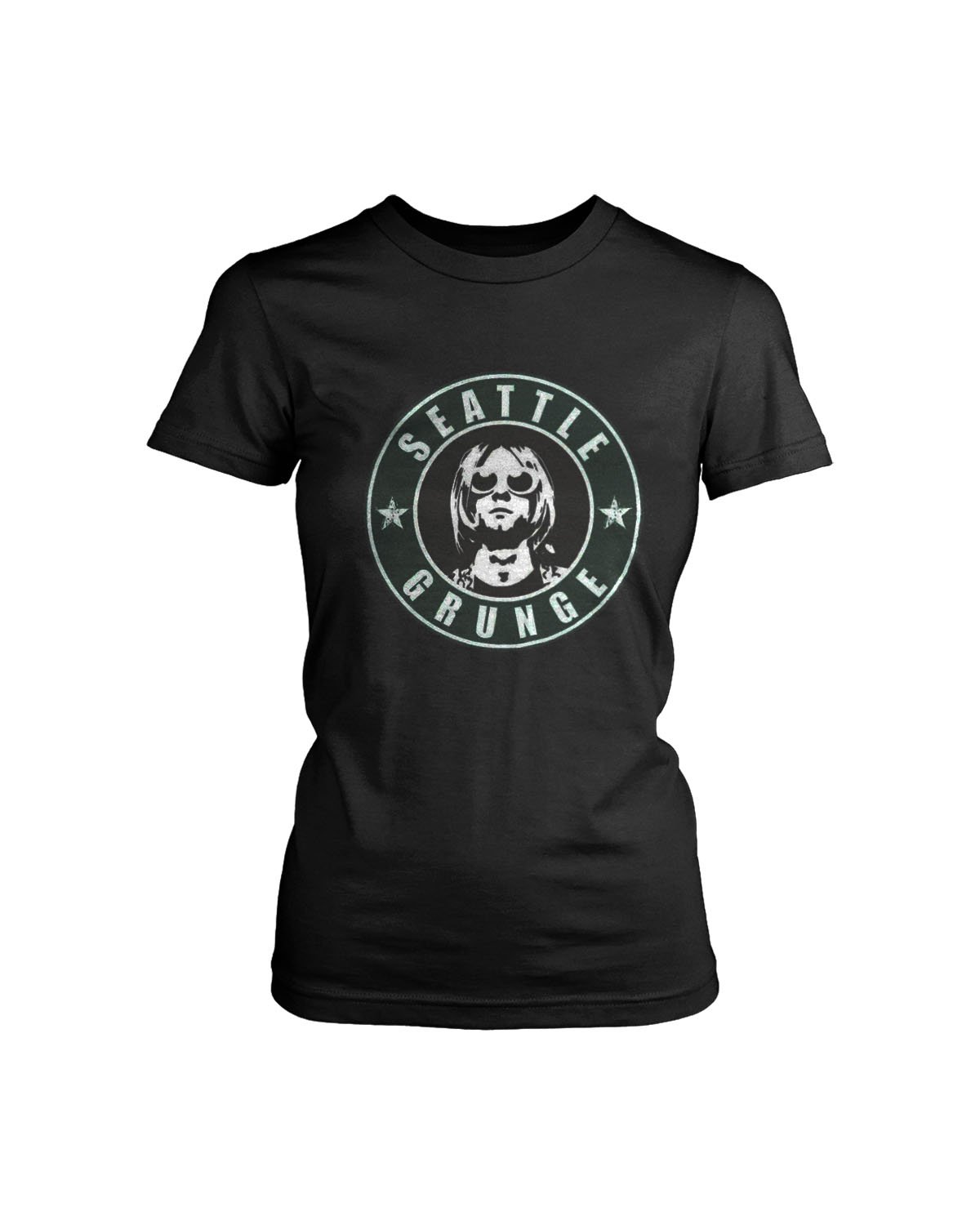 Kurt Cobain Seattle Grunge Women’s T-Shirt