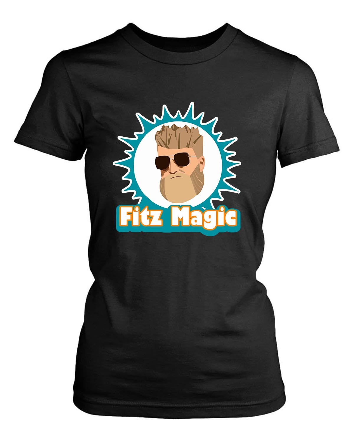 Miami Fitz Magic Logo Women’S T-Shirt