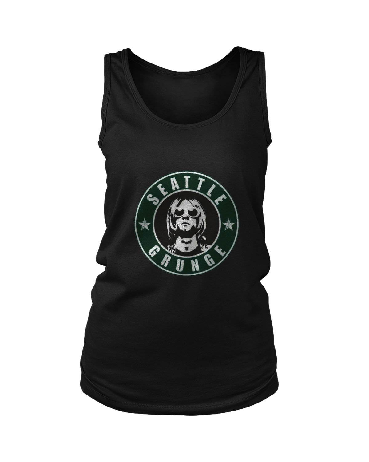 Kurt Cobain Seattle Grunge Women’s Tank Top