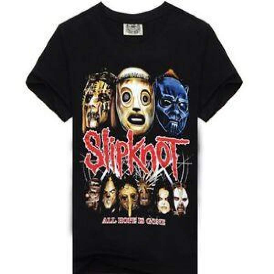 Slipknot Shirt Men T Shirt Rock Band Legend