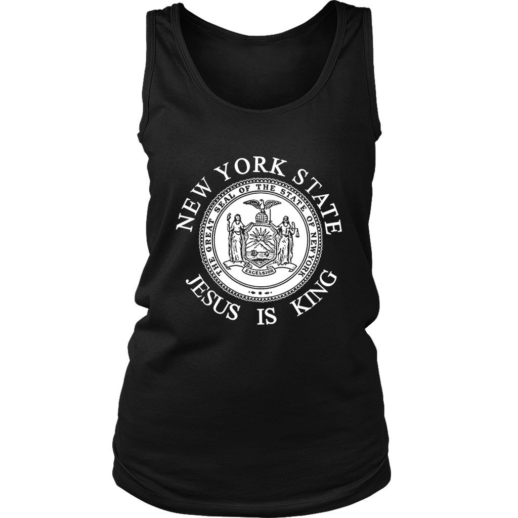 Jesus Is King New York State Women’S Tank Top