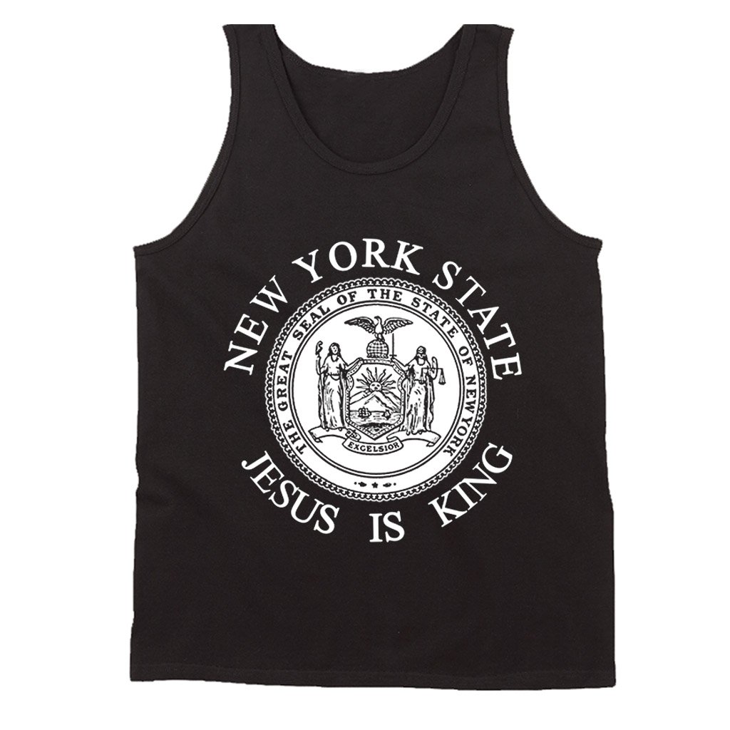 Jesus Is King New York State Men’S Tank Top