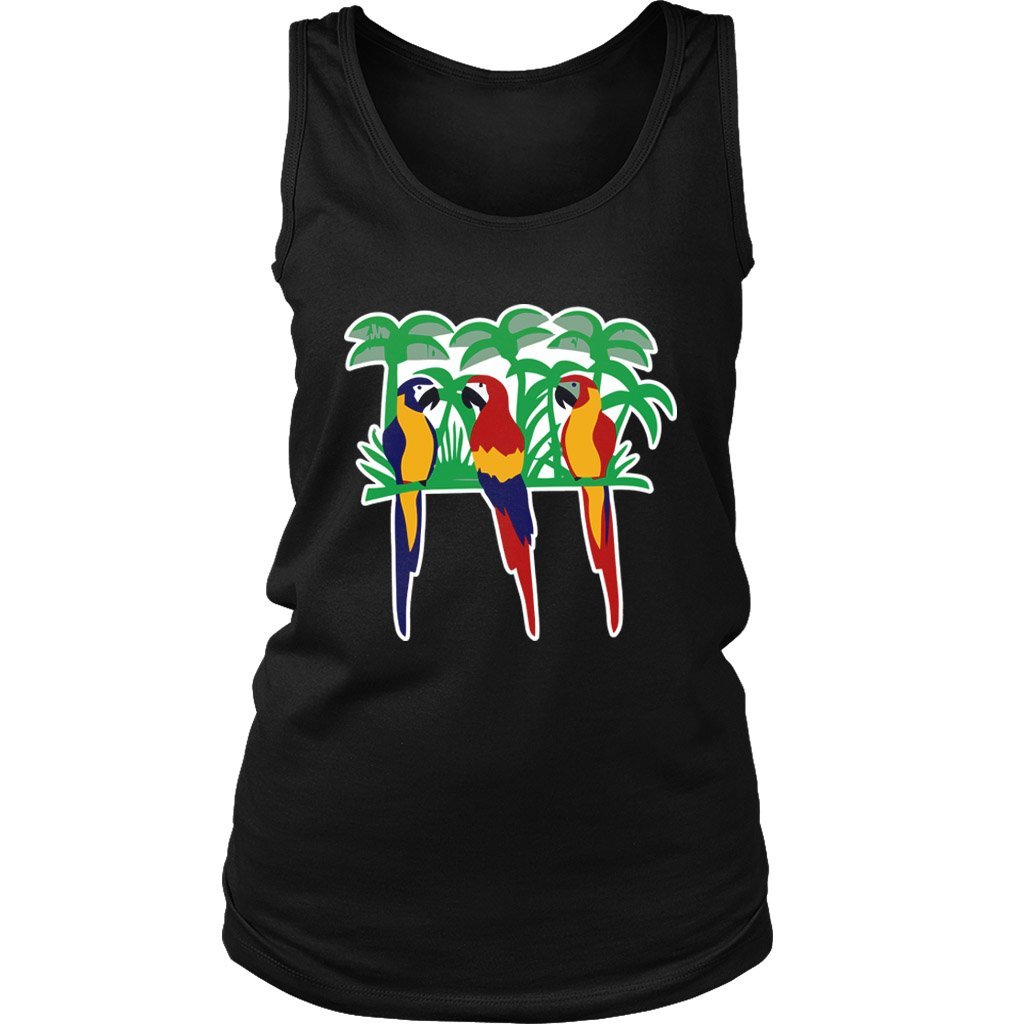 Freddie Mercury Parrots Women’S Tank Top