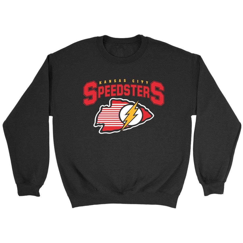 Flash Hero Logo Kansas City Speedsters Sweatshirt