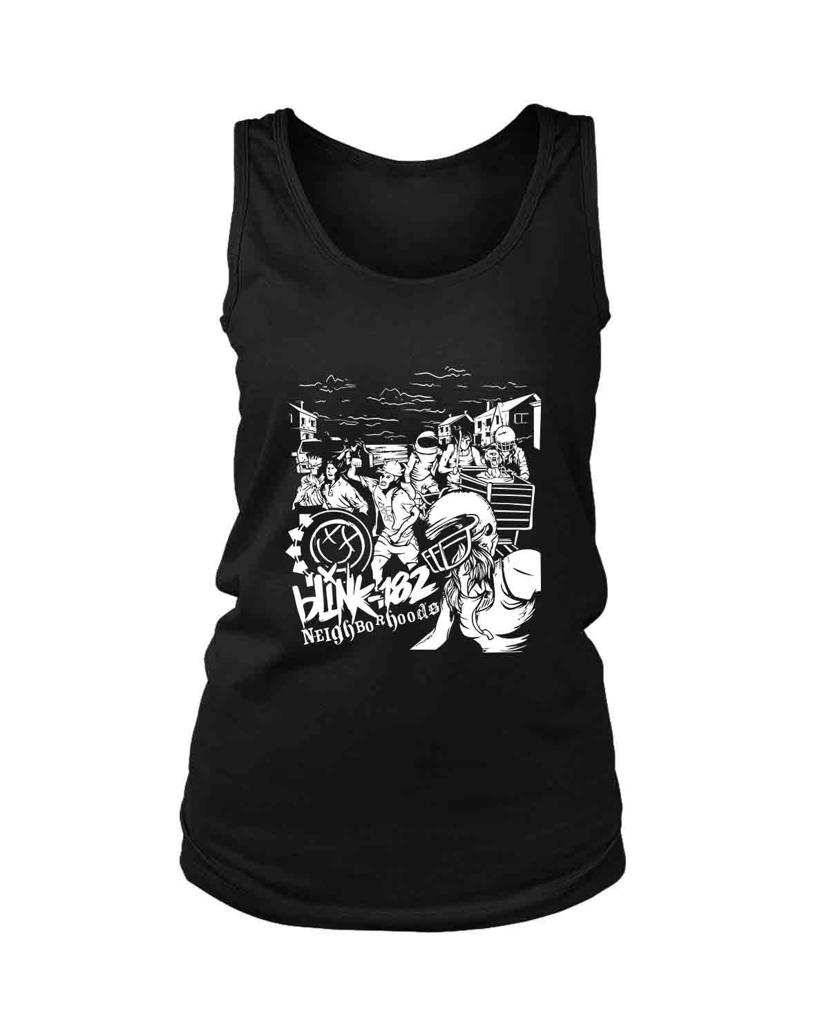 Blink 182 Neighbor Hoods Women’S Tank Top