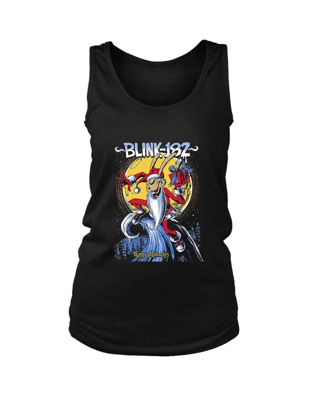 Blink 182 Happy Holiday Women’S Tank Top