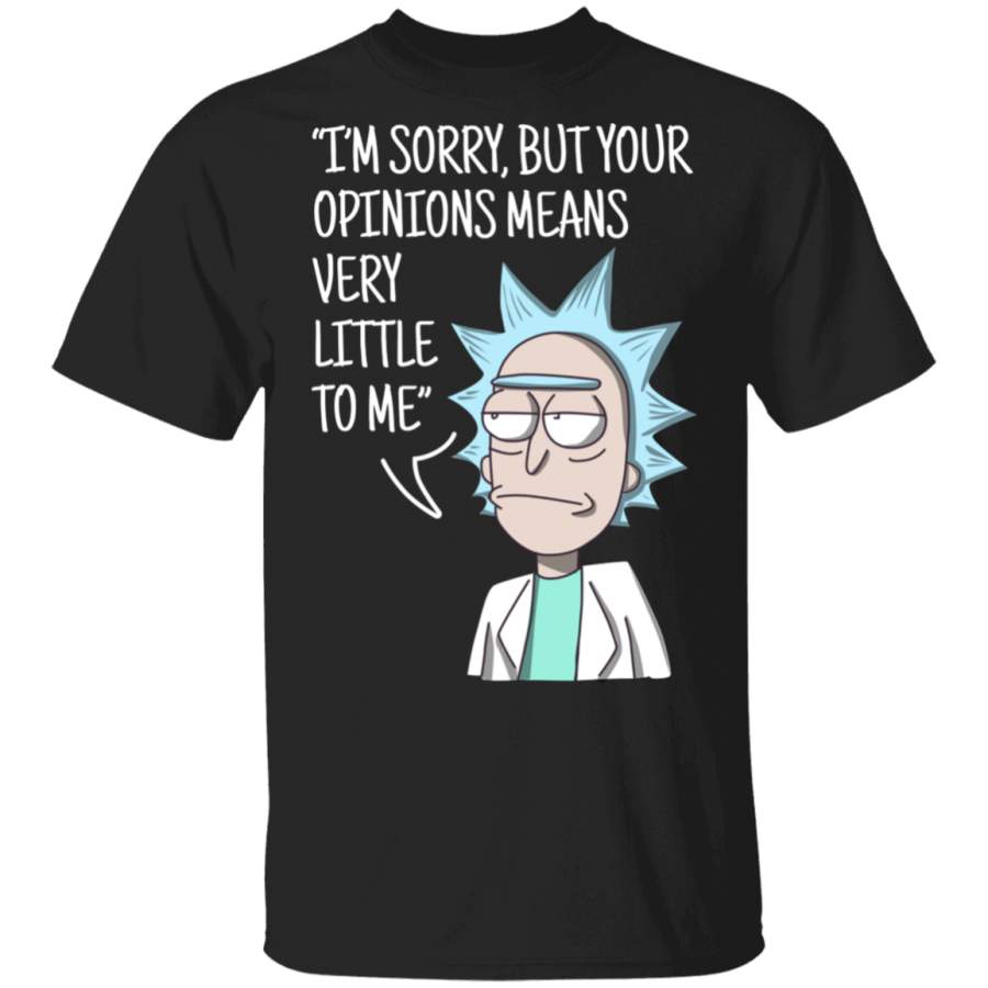 Rick and Morty Rick’s Opinion T-Shirt