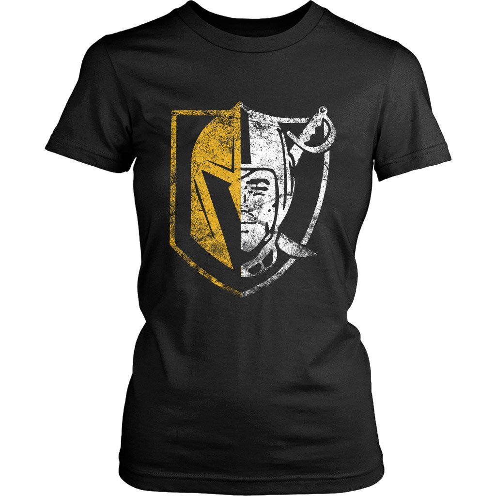 Knights Raiders Half Grunge Women’S T-Shirt