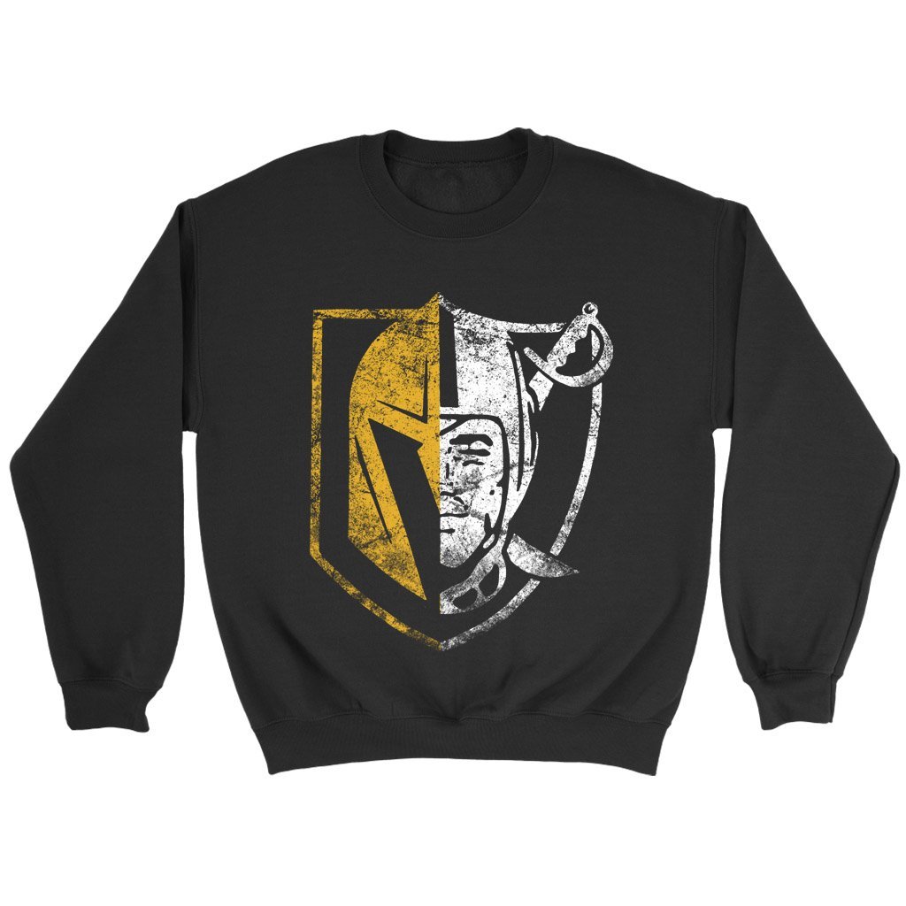 Knights Raiders Half Grunge Sweatshirt