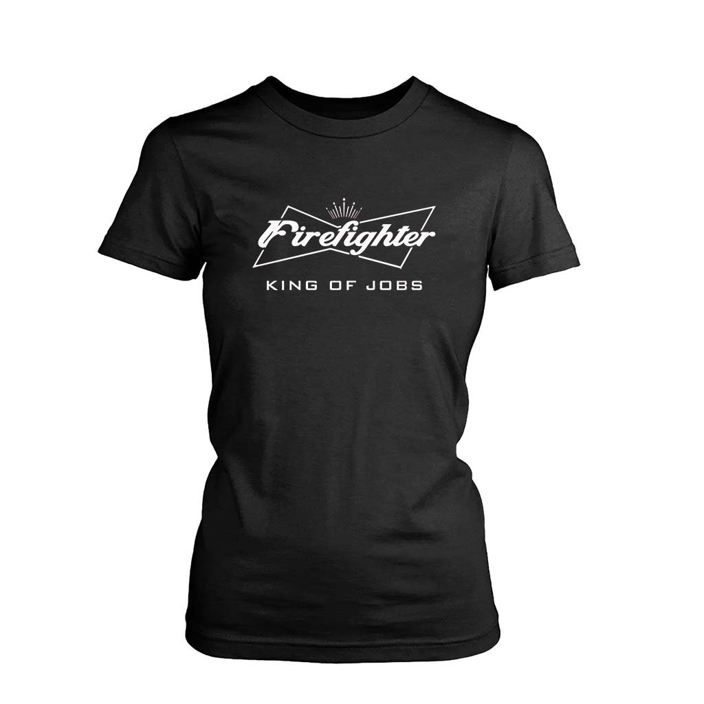 Budweiser Firefighter Women’S T-Shirt