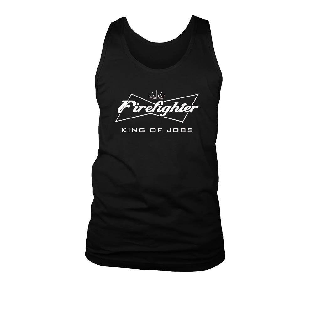 Budweiser Firefighter Men’S Tank Top