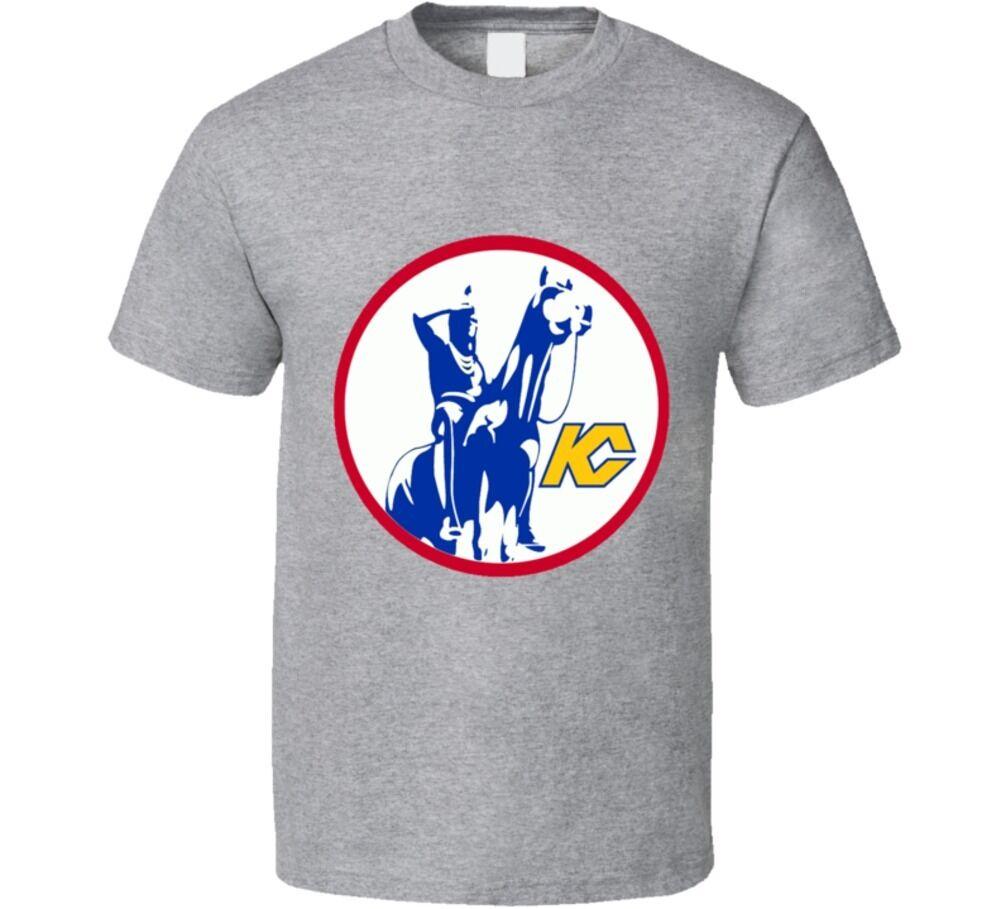 Kansas City Scouts Wha Retro Hockey Men’s T-Shirt