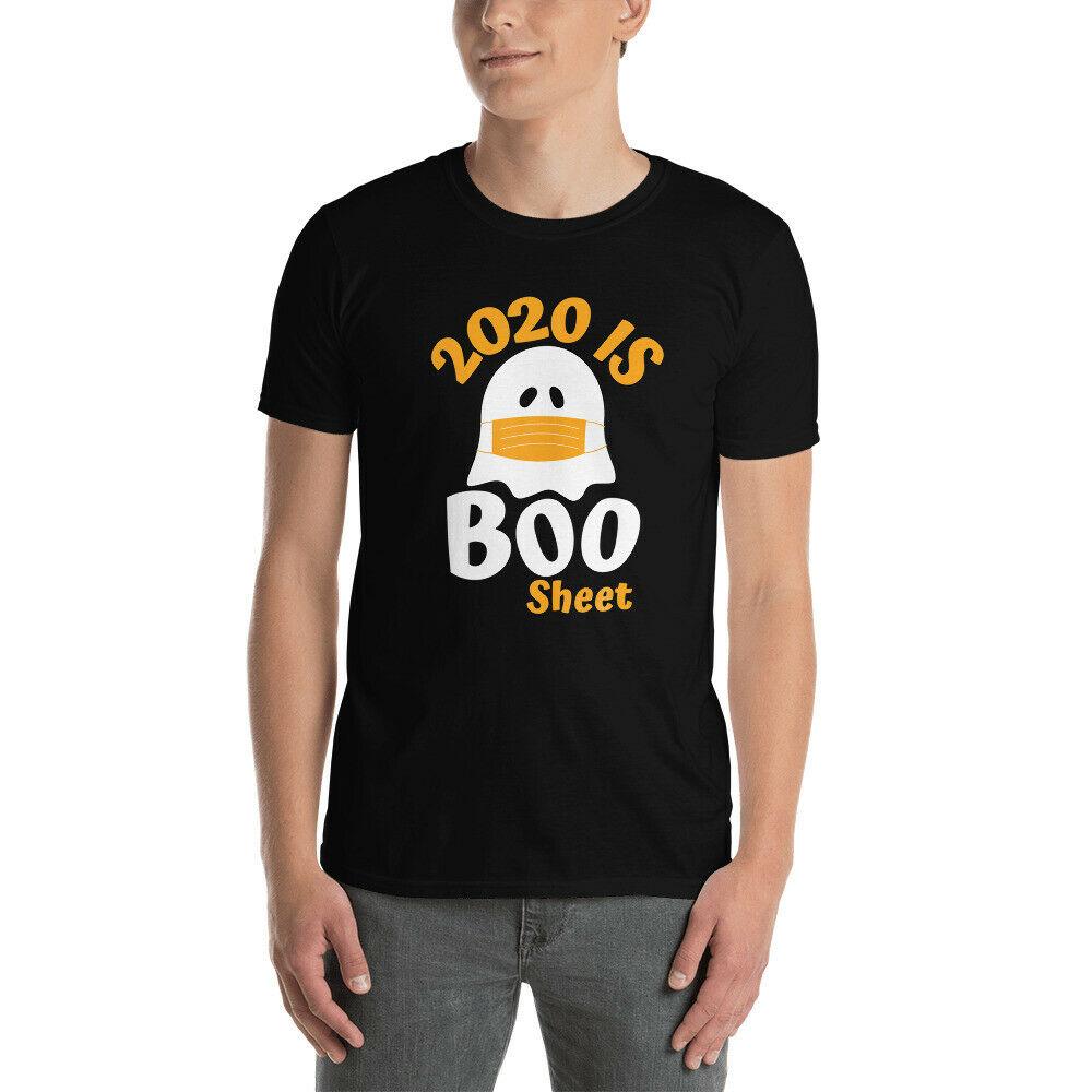 2020 Boo Sheet Ghost In Mask Halloween Men’s T-Shirt