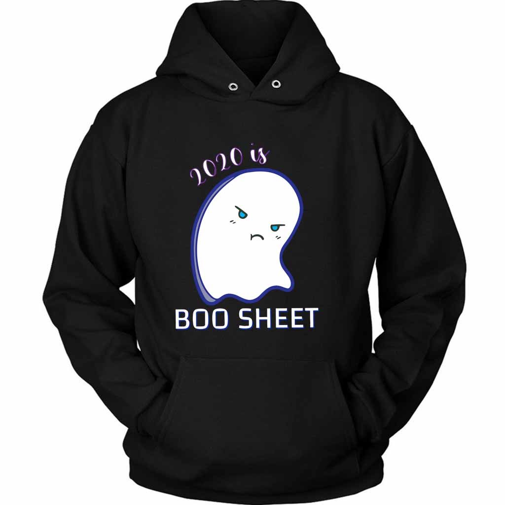 Cute Kawaii Ghost 2020 Is Boo Sheet Unisex Hoodie