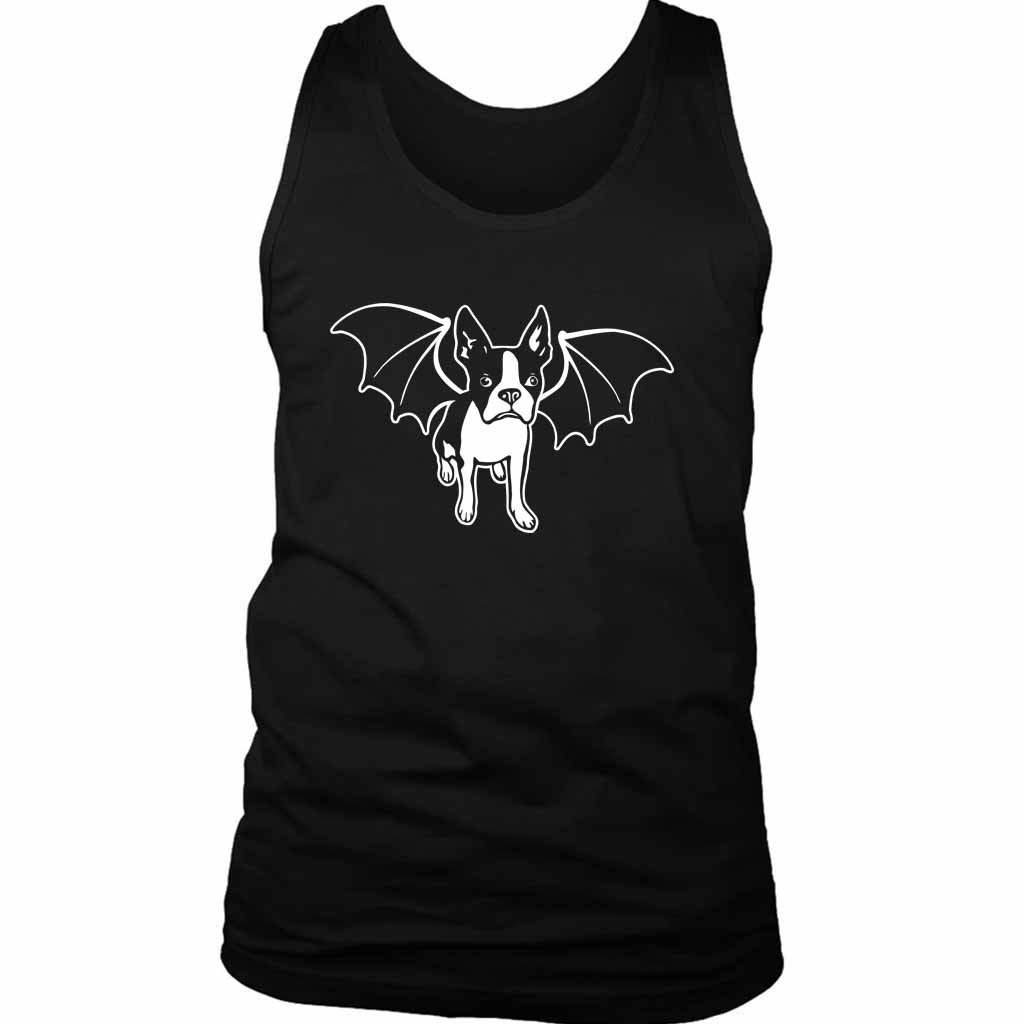 Halloween Boston Terrier Vampire Men’s Tank Top