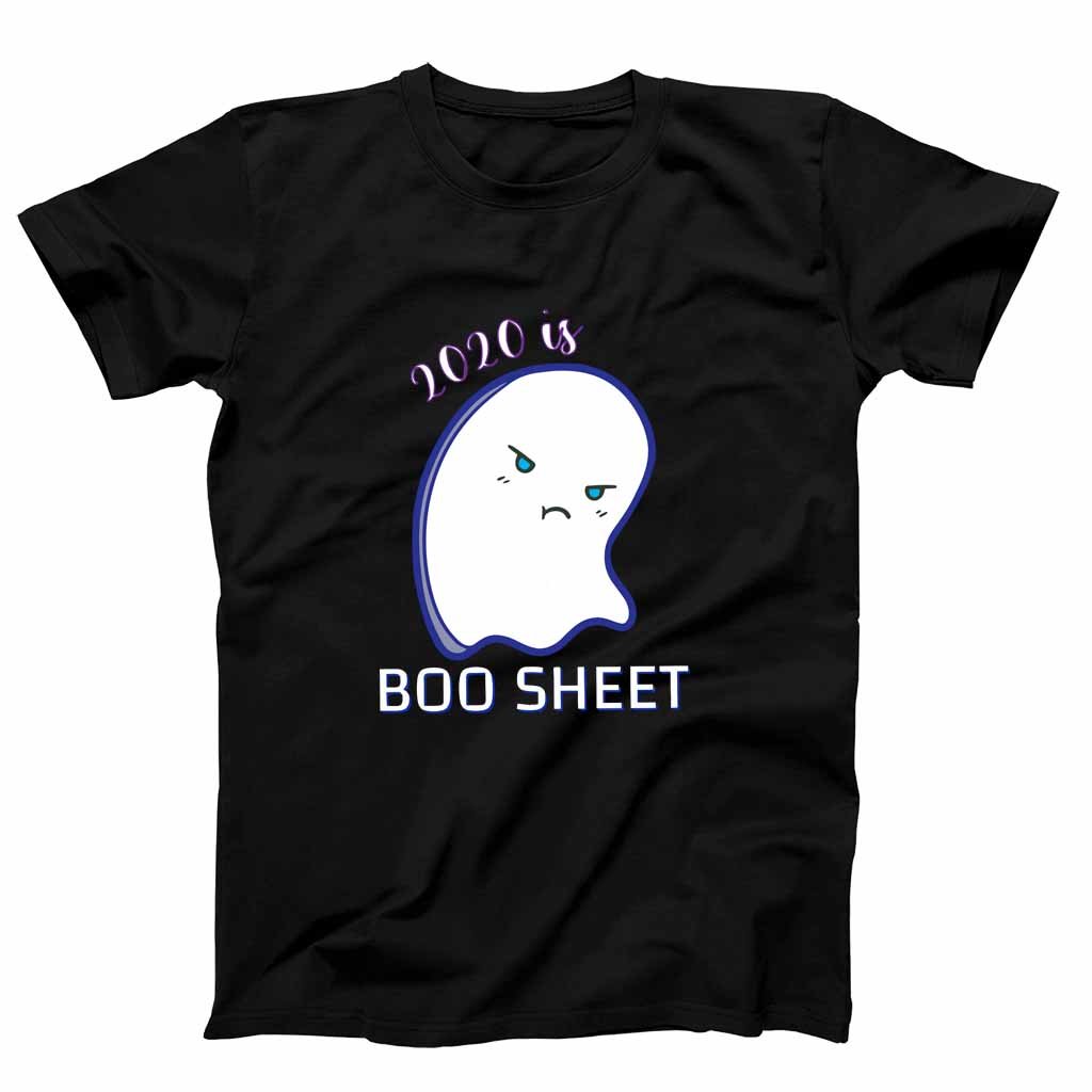 Cute Kawaii Ghost 2020 Is Boo Sheet Men’s T-Shirt