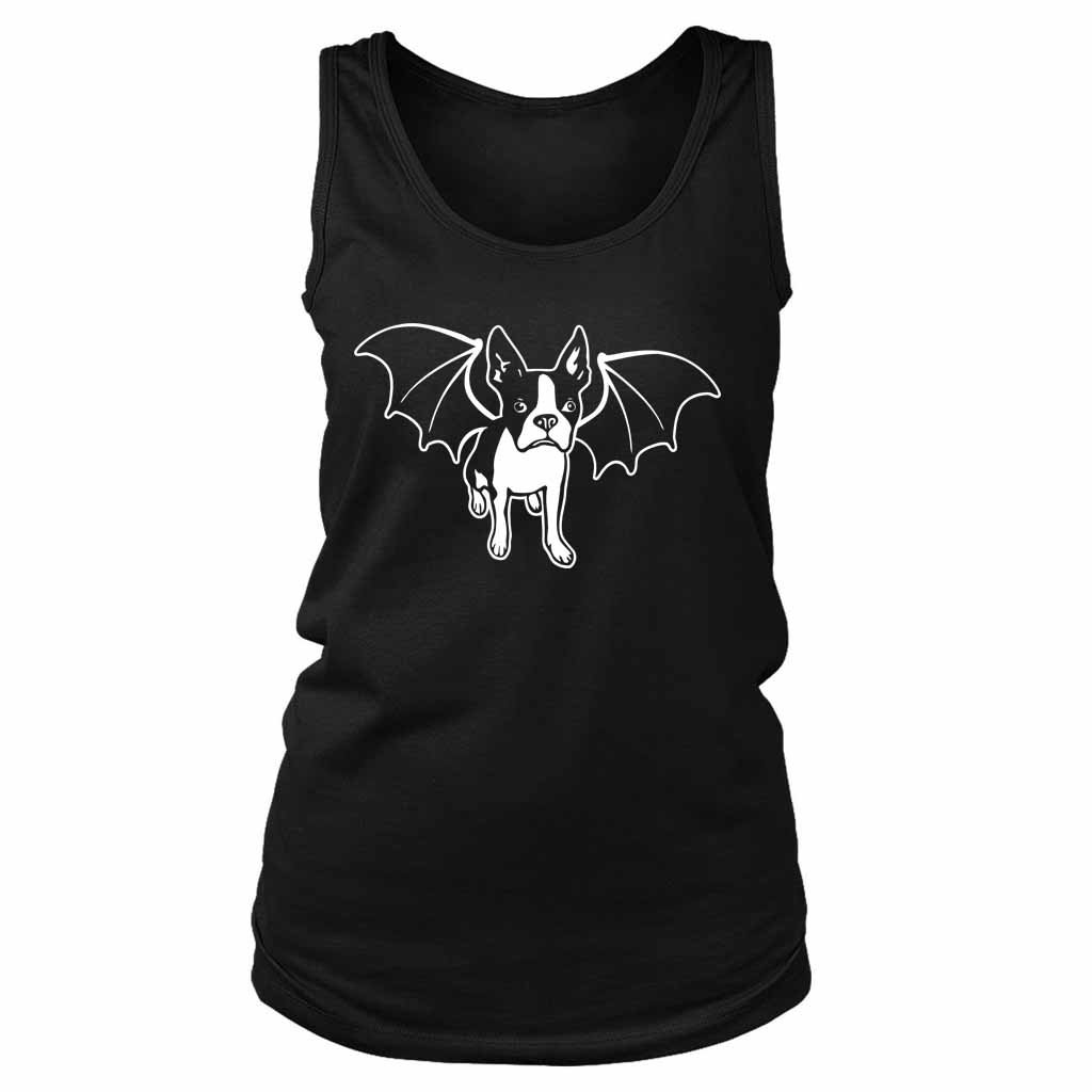 Halloween Boston Terrier Vampire Women’s Tank Top