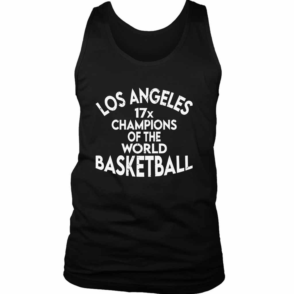 Los Angeles 17 Champions Lakers Men’s Tank Top