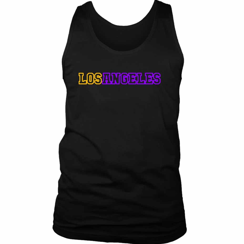 Los Angeles Logo Lakers Men’s Tank Top