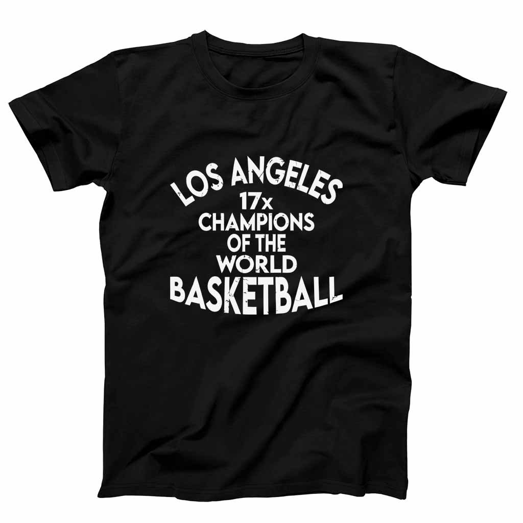 Los Angeles 17 Champions Lakers Men’s T-Shirt