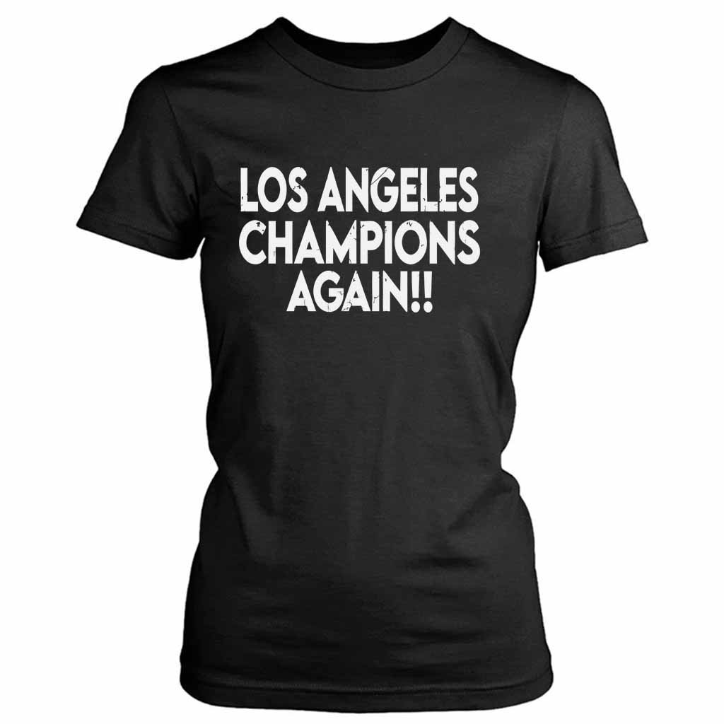 Los Angeles Champions 2020 Lakers Women’s Tee T-Shirt