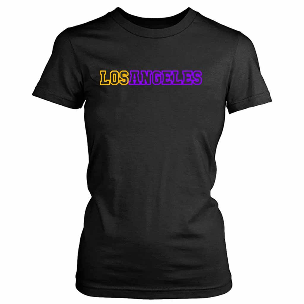 Los Angeles Logo Lakers Women’s Tee T-Shirt