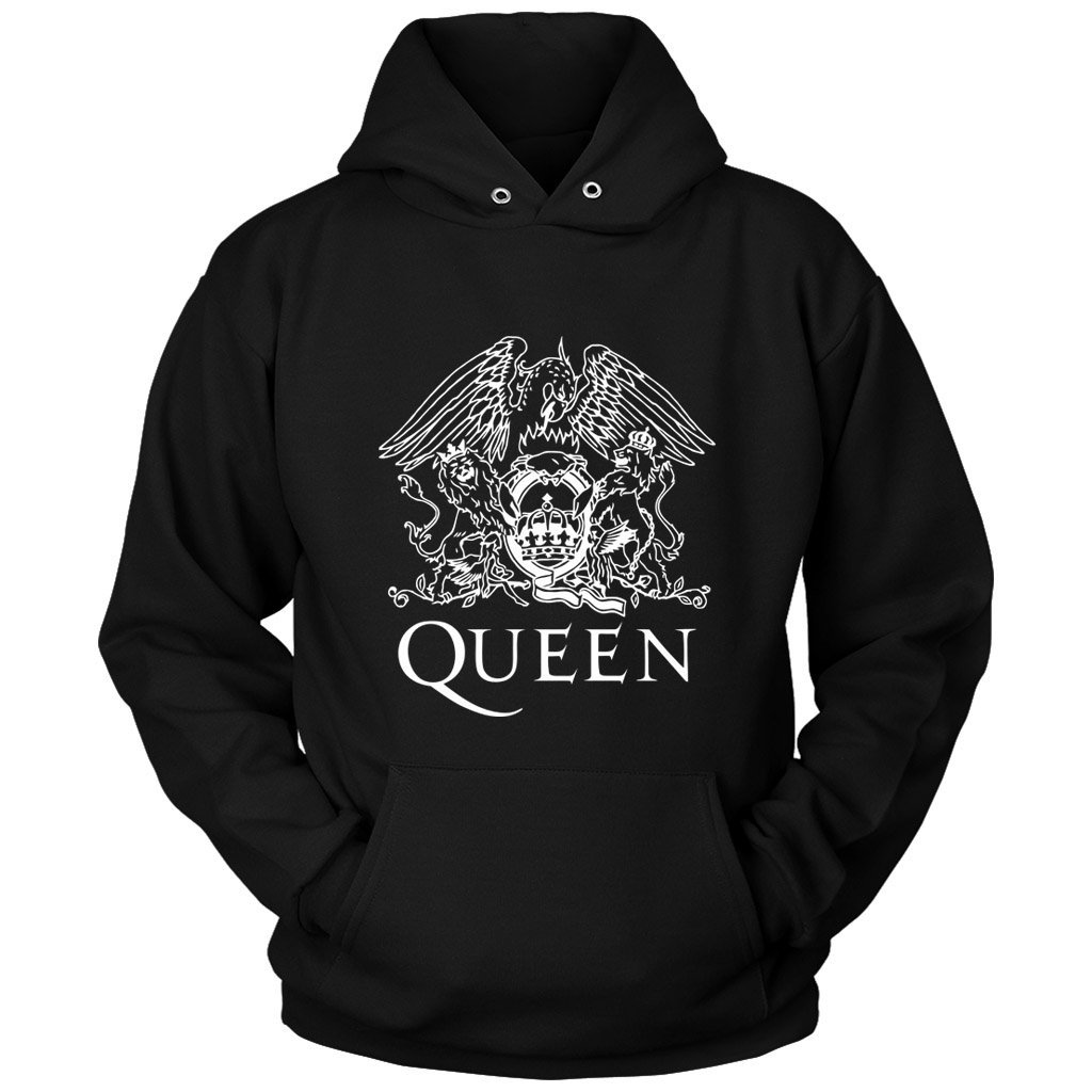 Freddie Mercury Queen Logo Unisex Hoodie