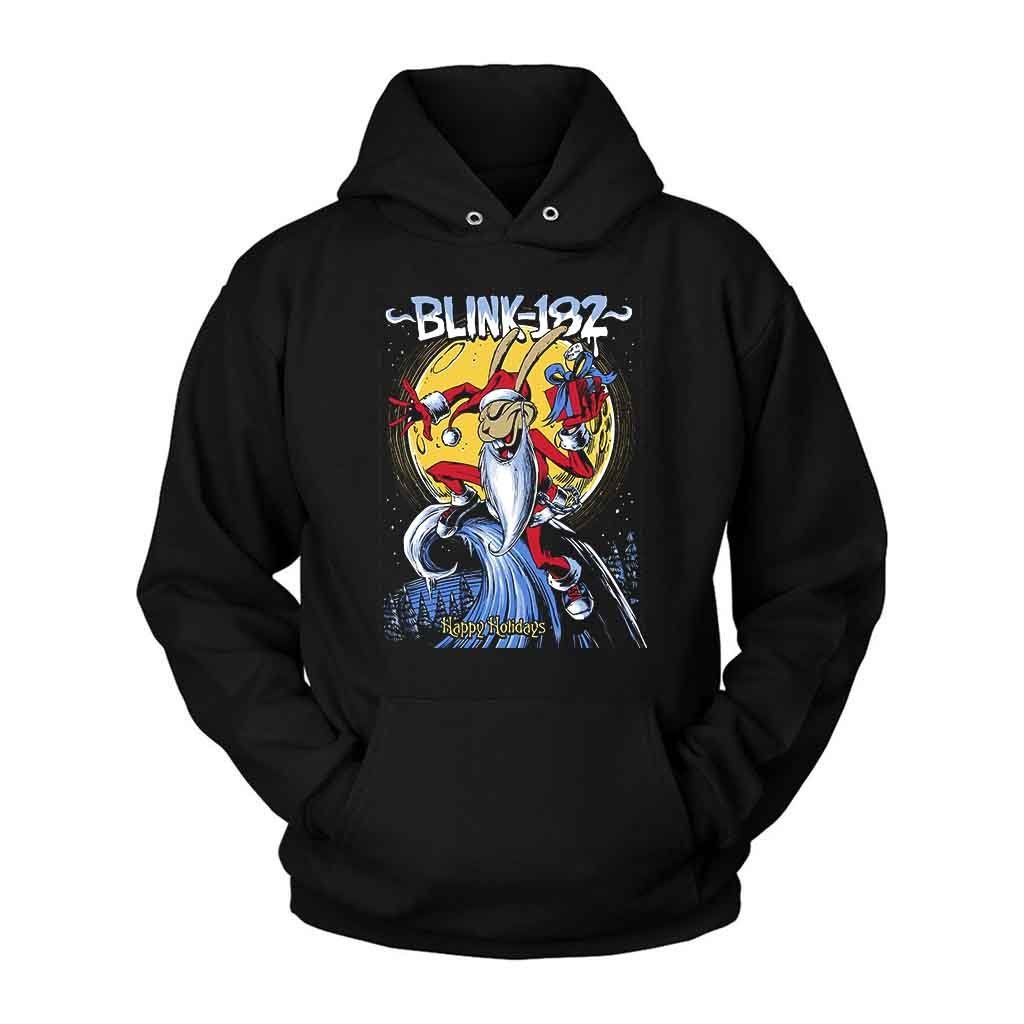 Blink 182 Happy Holiday Unisex Hoodie