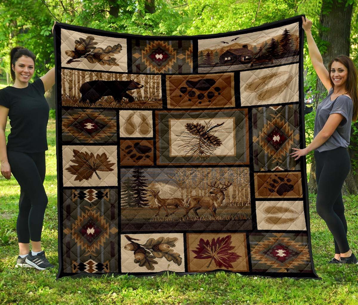 Fishing Hunting OutDoor Area Rug 06729