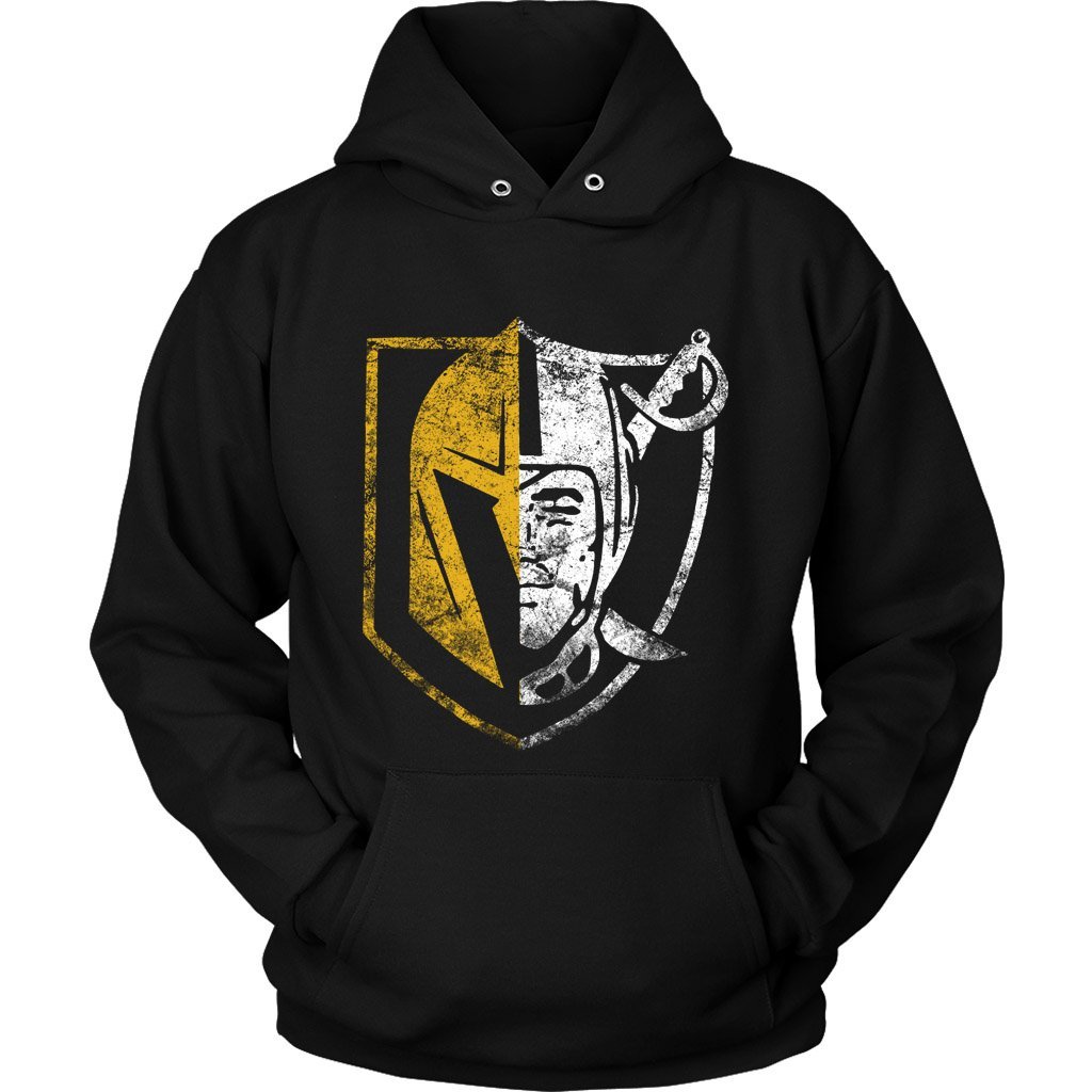 Knights Raiders Half Grunge Unisex Hoodie