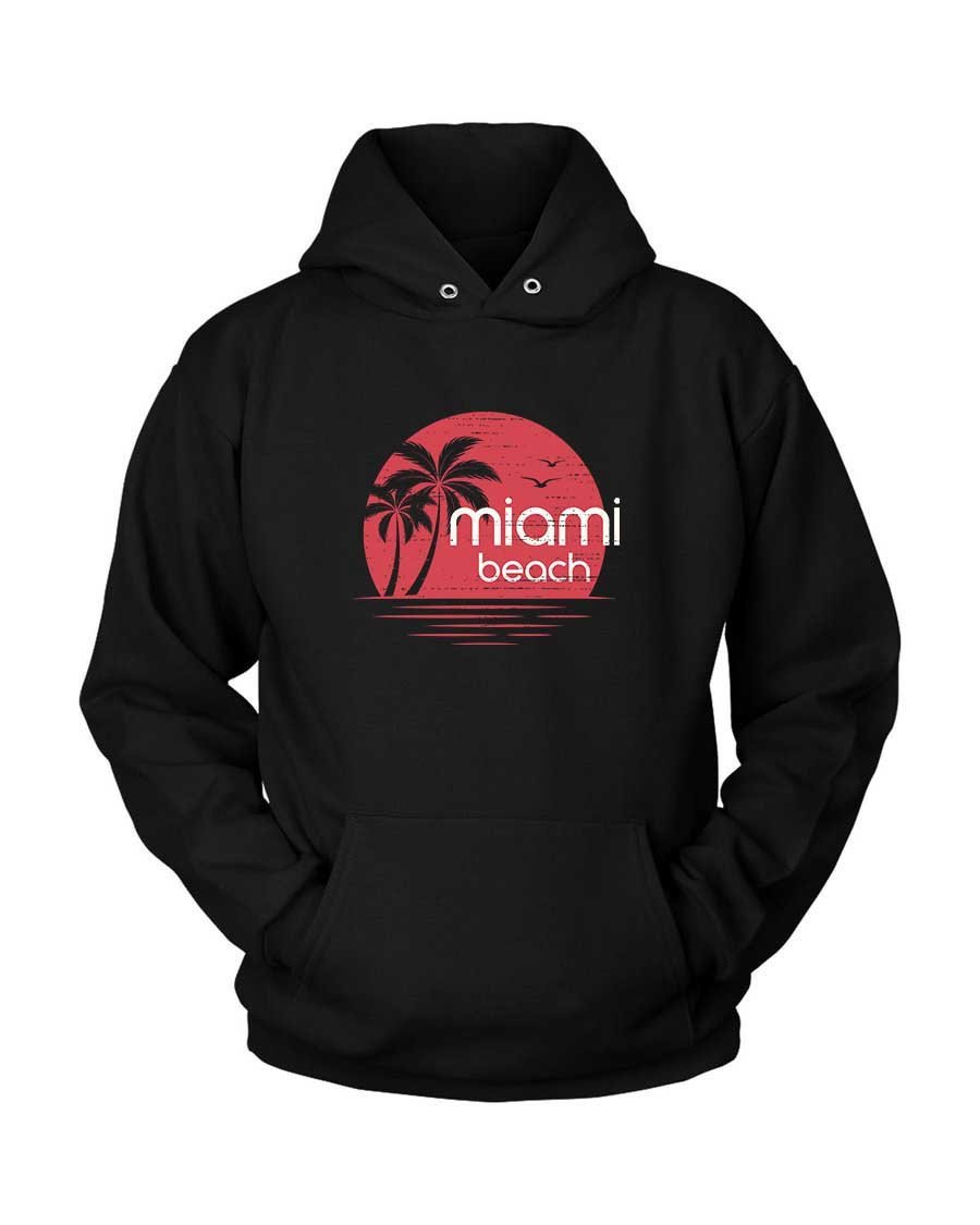 Miami Beach Unisex Hoodie