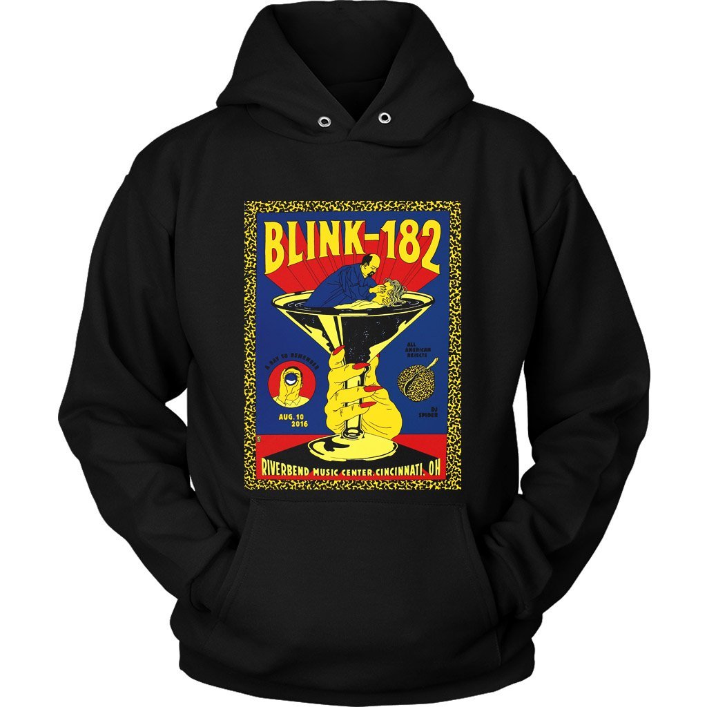 Broken Fingaz Deso X Blink 182 Unisex Hoodie