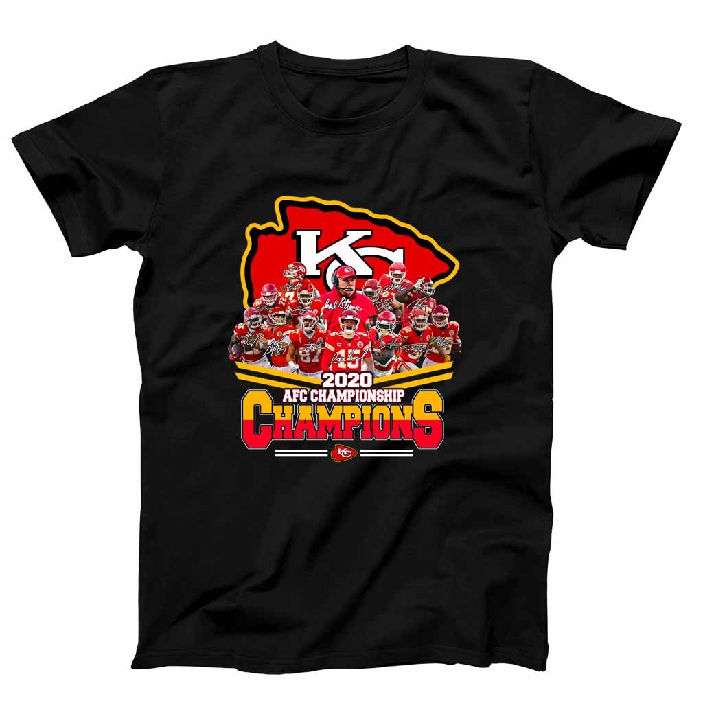 Kansas City Chiefs Afc Championship 2021 Champions Men’s T-Shirt Tee Coba