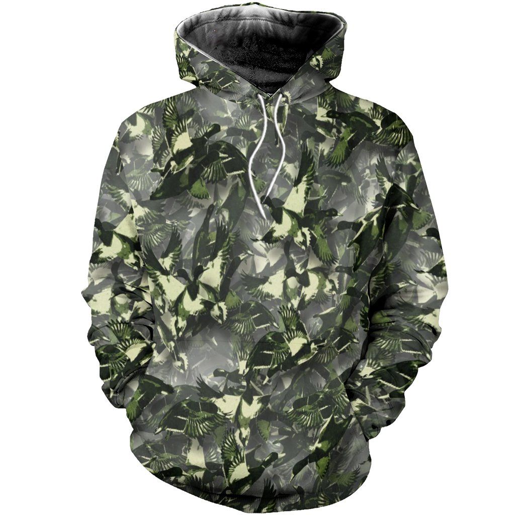 Duck Hunting Camo 3D Hoodie 07177